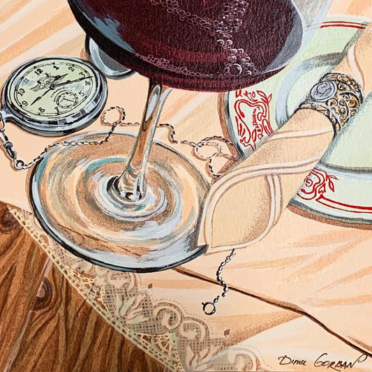 Dima Gorban, "Temptation" Hand Signed Limited Edition Serigraph on Paper with Letter of Authenticity.