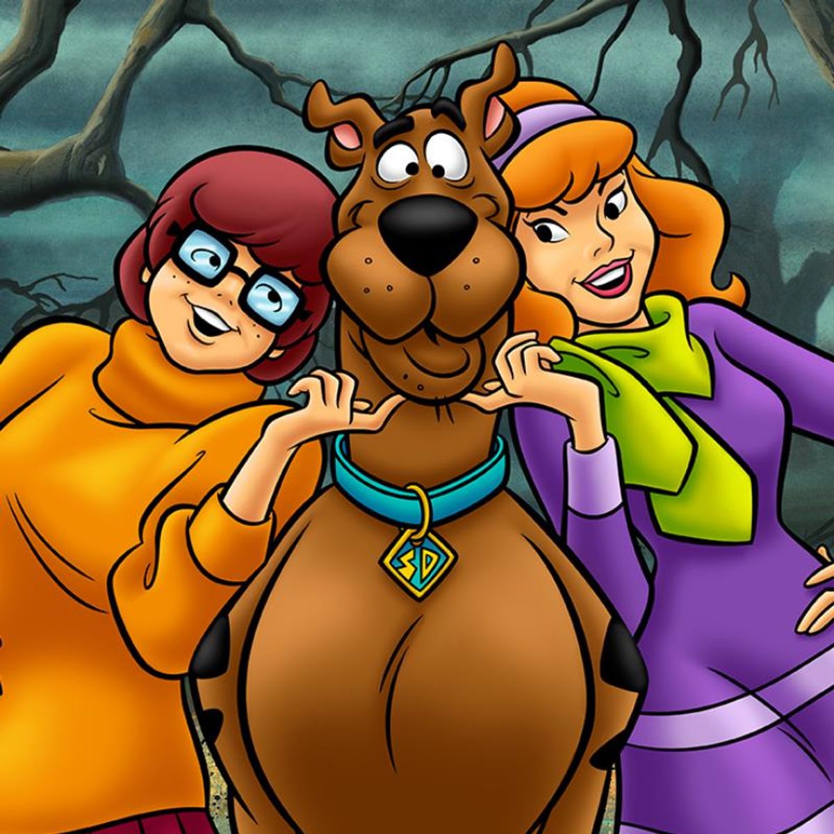 Scooby Adored Numbered Limited Edition Giclee from Hanna-Barbera with Certificate of Authenticity.