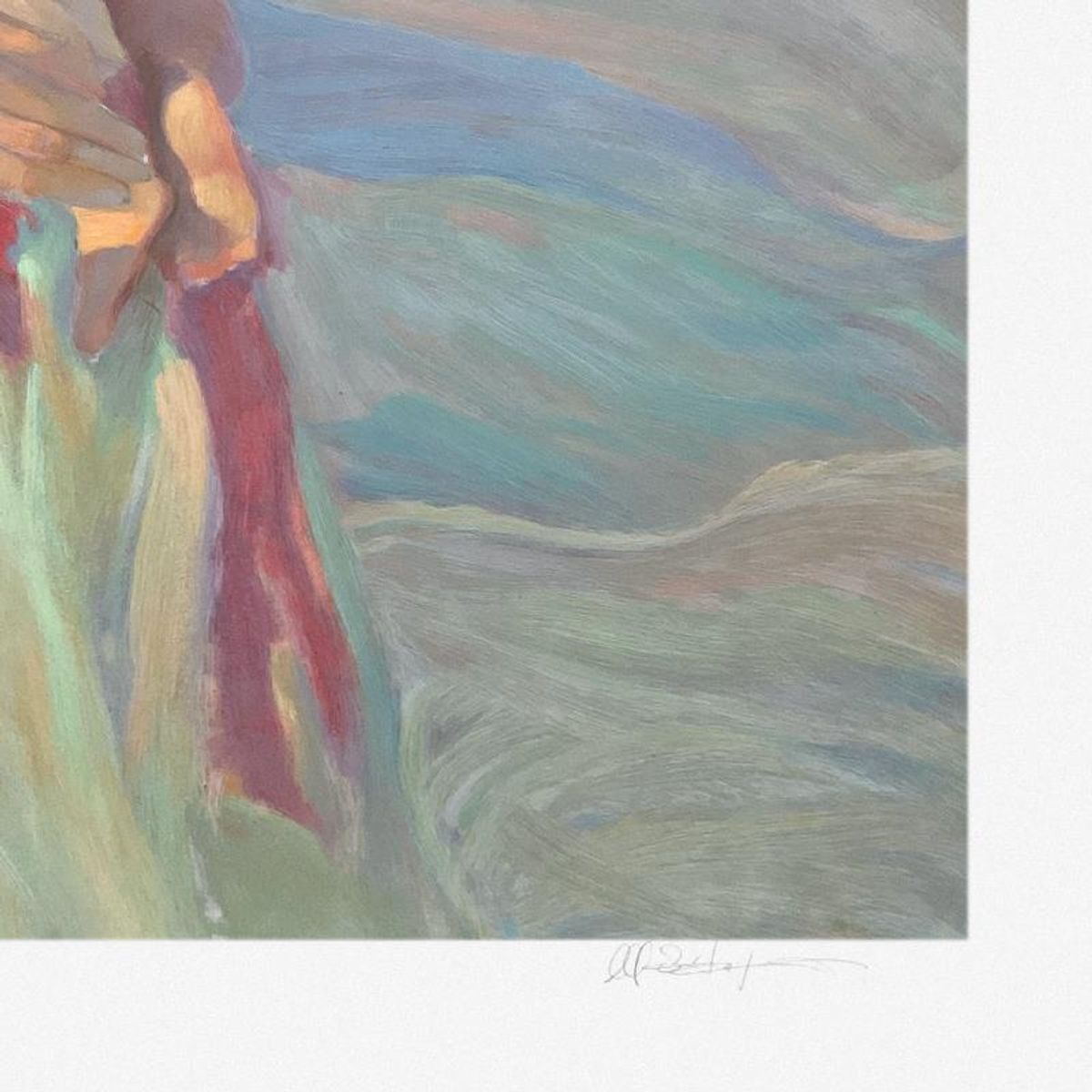 Don Hatfield, "Cherished One" Limited Edition Printer's Proof Serigraph, Numbered and Hand Signed with Letter of Authenticity.