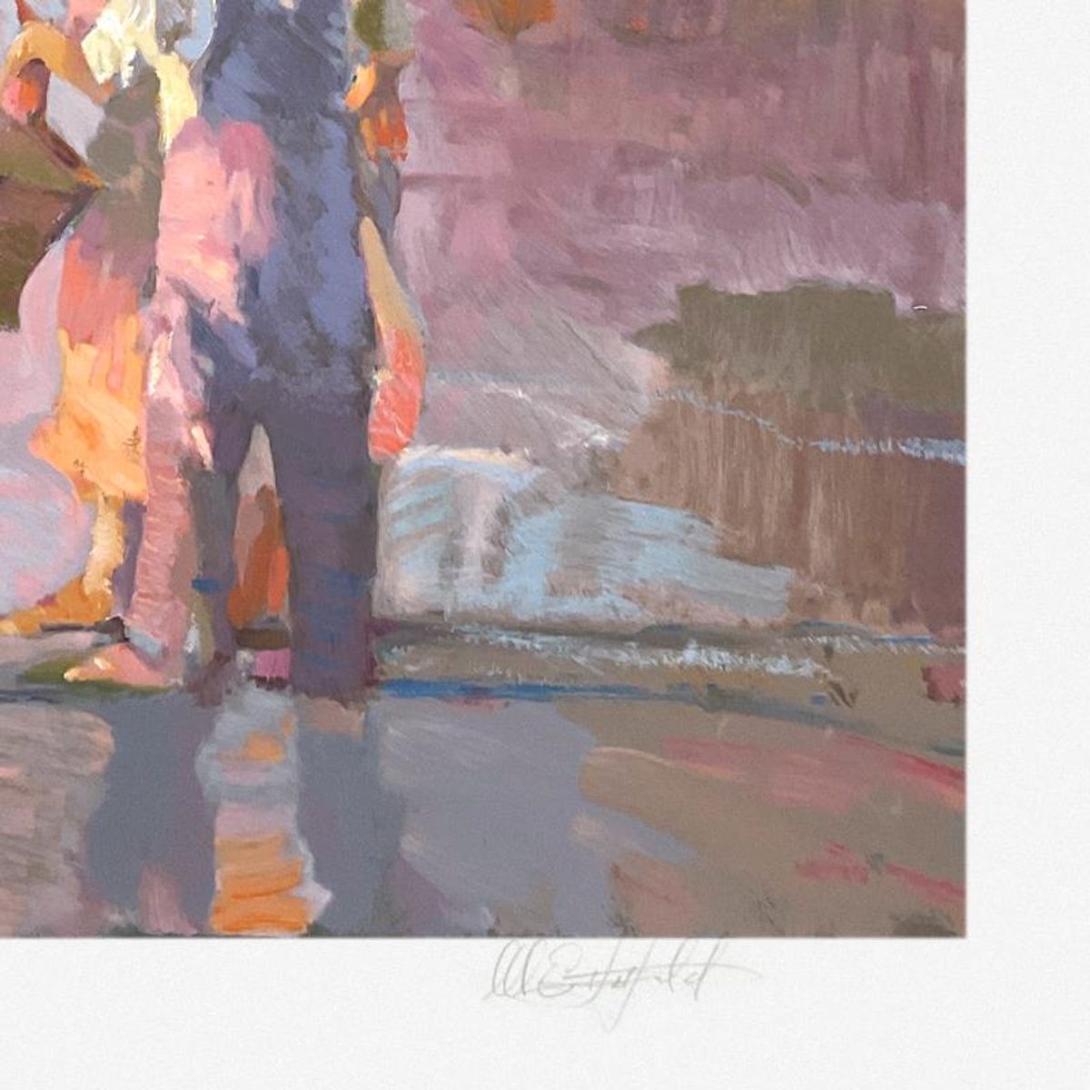 Don Hatfield, "Lending a Hand" Limited Edition Printer's Proof Serigraph, Numbered and Hand Signed with Letter of Authenticity.