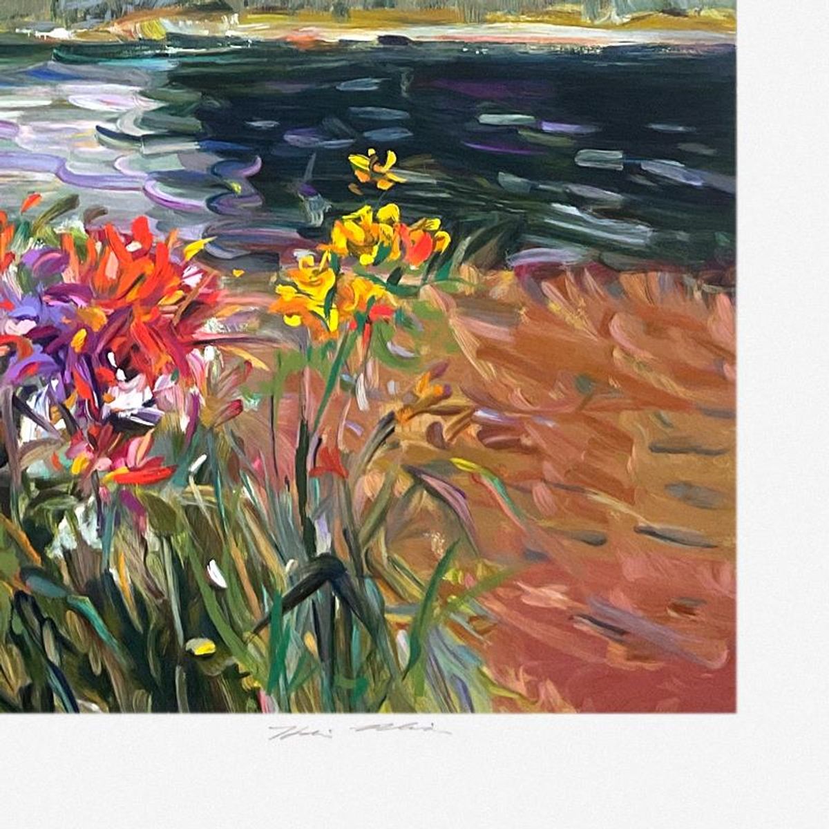 Henri Plisson (1933-2006), "The Gazebo" Limited Edition Serigraph, Numbered and Hand Signed with Letter of Authenticity