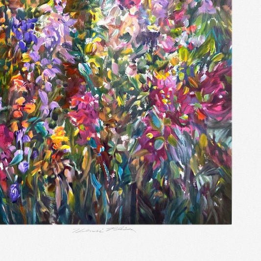 Henri Plisson (1933-2006), "La Vie En Rose" Limited Edition Serigraph, Numbered and Hand Signed with Letter of Authenticity