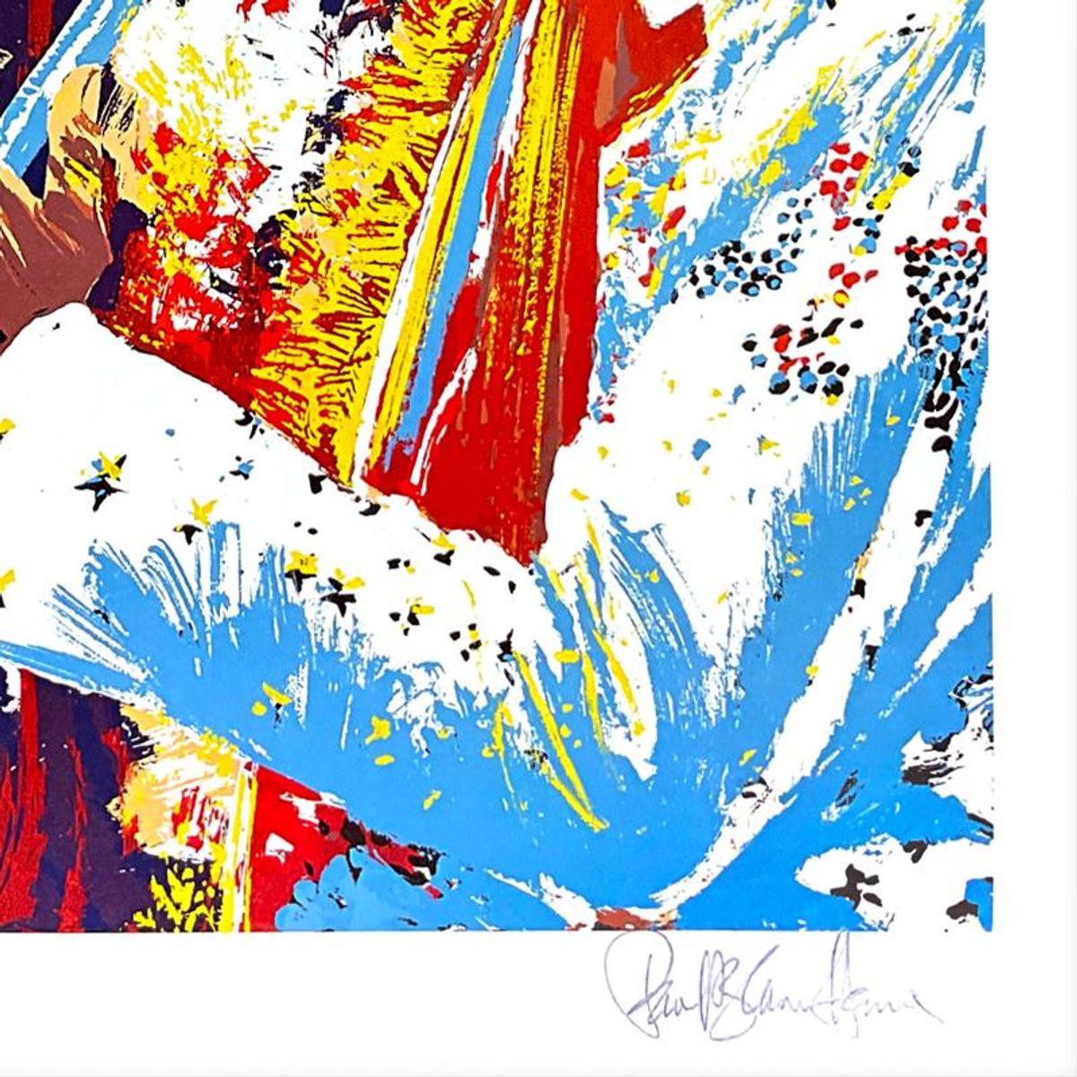 Paul Blaine Henrie (1932-1999), "Elvis" Limited Edition Serigraph, Numbered and Hand Signed and Letter of Authenticity (Disclaimer)