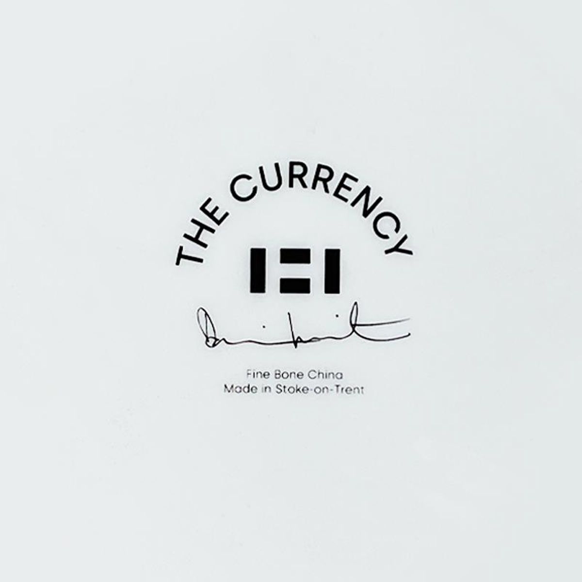 Damien Hirst, "The Currency" Framed Fine Bone China Plate.