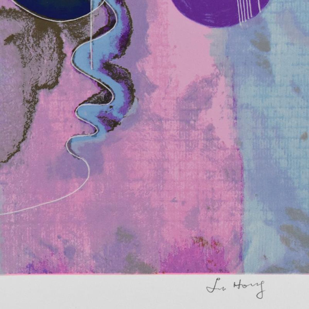 Lu Hong, "Concerto" Limited Edition Serigraph on Paper, Numbered and Hand Signed with Letter of Authenticity