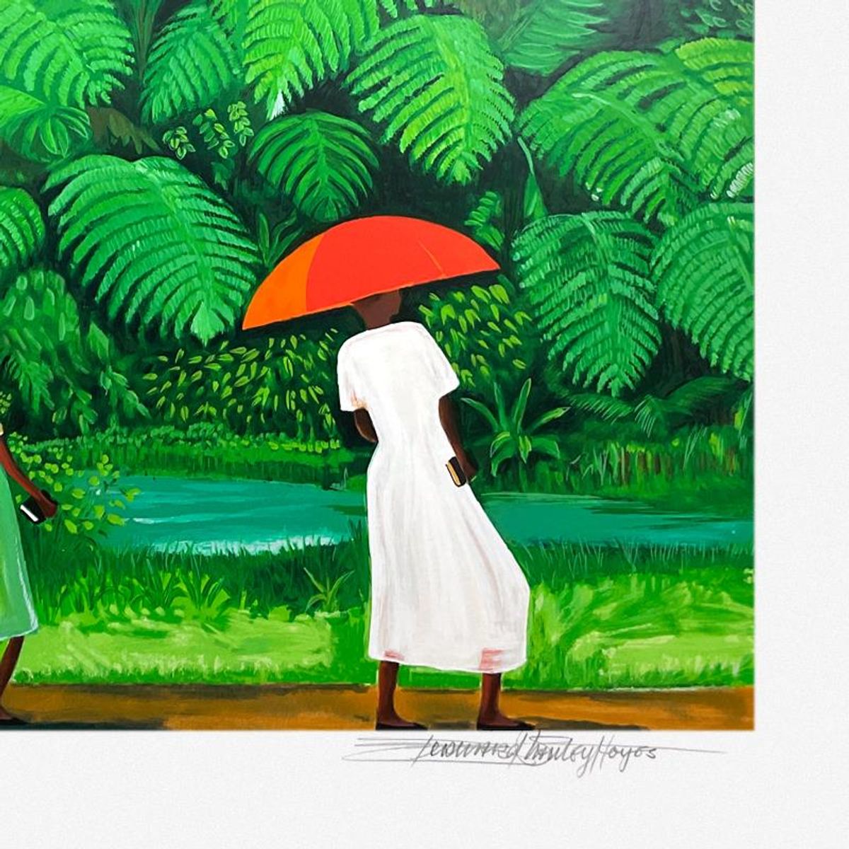 Bernard Hoyes, "Daughters" Limited Edition Printer's Proof Serigraph, Numbered and Hand Signed with Letter of Authenticity