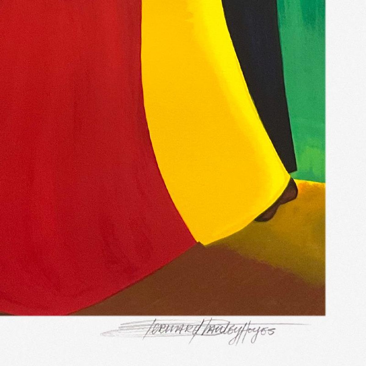 Bernard Hoyes, "In the Spirit" Limited Edition Printer's Proof Serigraph, Numbered and Hand Signed with Letter of Authenticity