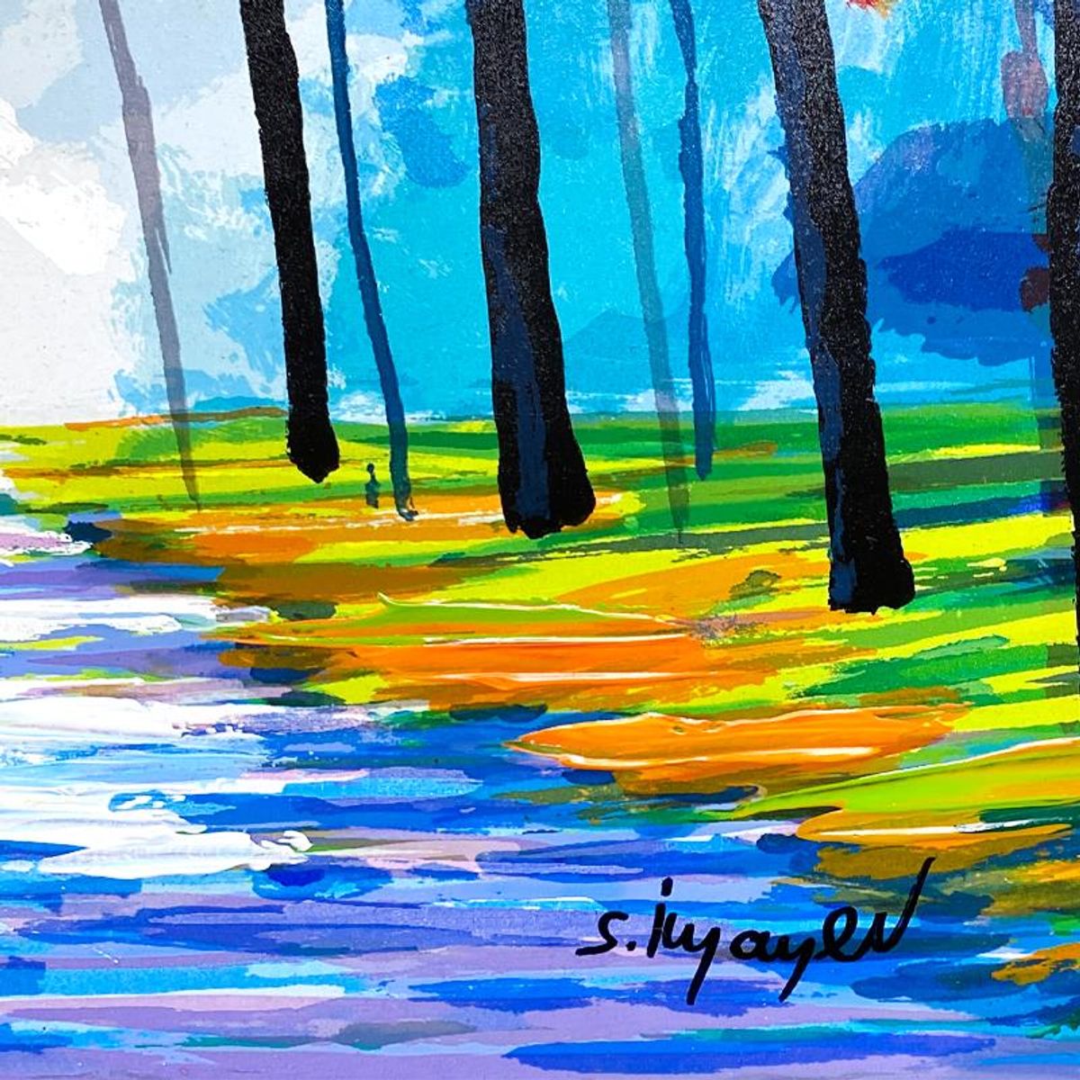 Slava Ilyayev, Hand Embellished Limited Edition on Board, Numbered and Hand Signed with Letter of Authenticity.