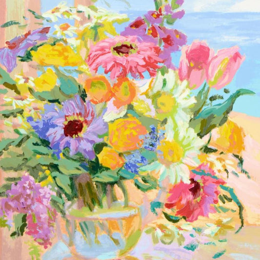 S. Burkett Kaiser, "Potpourri" Limited Edition, Numbered and Hand Signed with Letter of Authenticity.