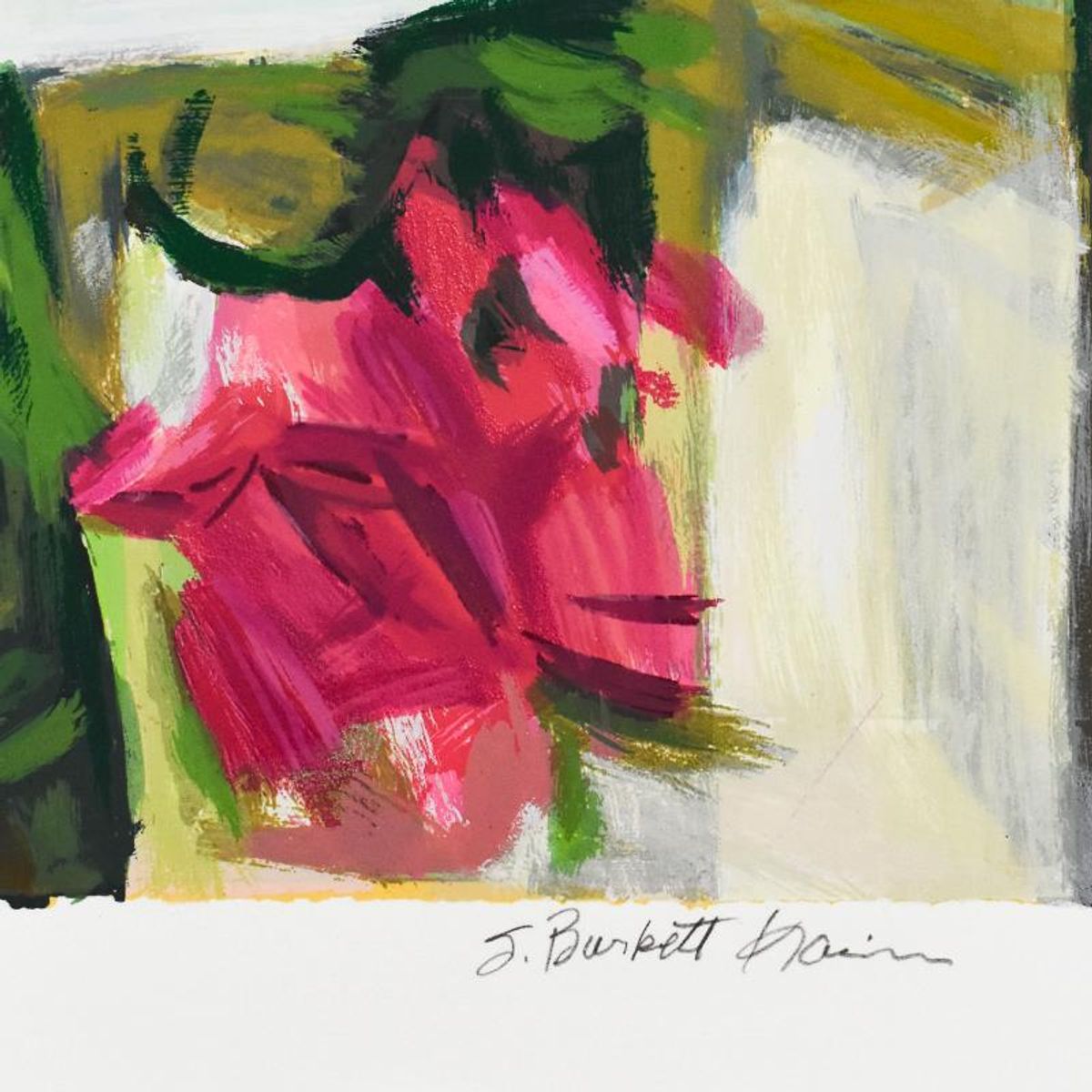 S. Burkett Kaiser, "Sunny Side of the Street" Limited Edition, Numbered and Hand Signed with Letter of Authenticity.