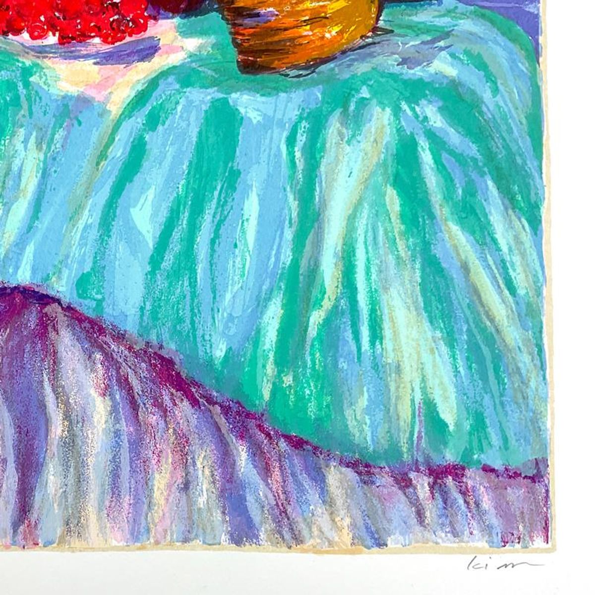 Jacqueline Kamin, Limited Edition Serigraph, Numbered and Hand Signed with Letter of Authenticity