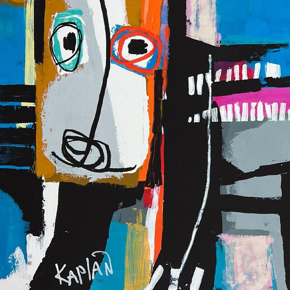 Lee Kaplan, Hand Signed Limited Edition Canvas with Letter of Authenticity.