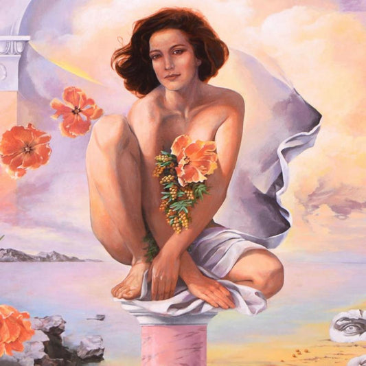 Irina Karkabi, "Birth of Harmony" Limited Edition, Numbered and Hand Signed with Letter of Authenticity.