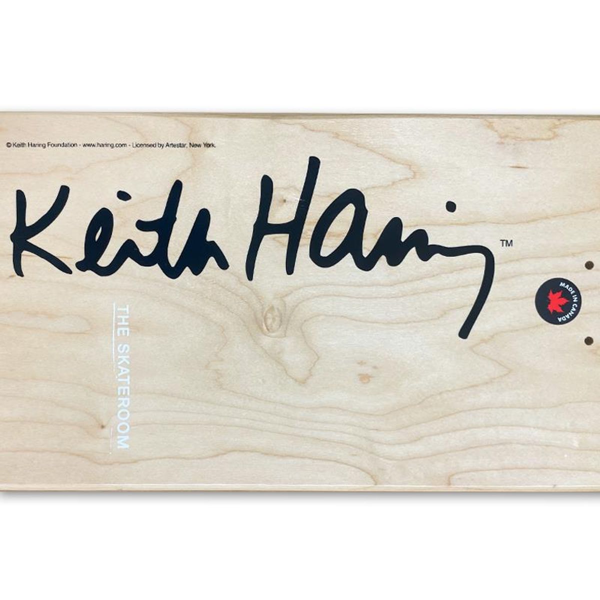 Keith Haring (1958-1990), "Free South Africa" Skateboard Triptych Set, Plate Signed with Letter of Authenticity.