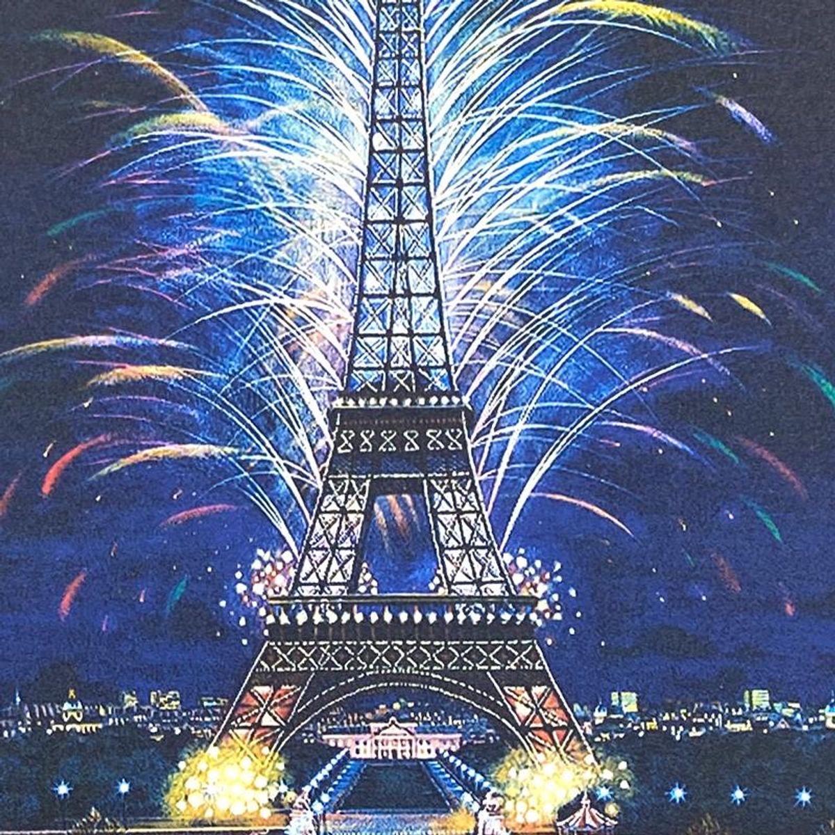 Liudmila Kondakova, "Bastille Day" Limited Edition Lithograph, Numbered and Hand Signed with Certificate of Authenticity