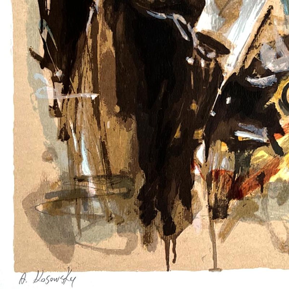 Avinoam Kosowsky, Hand Signed, Numbered Limited Edition with Letter of Authenticity.