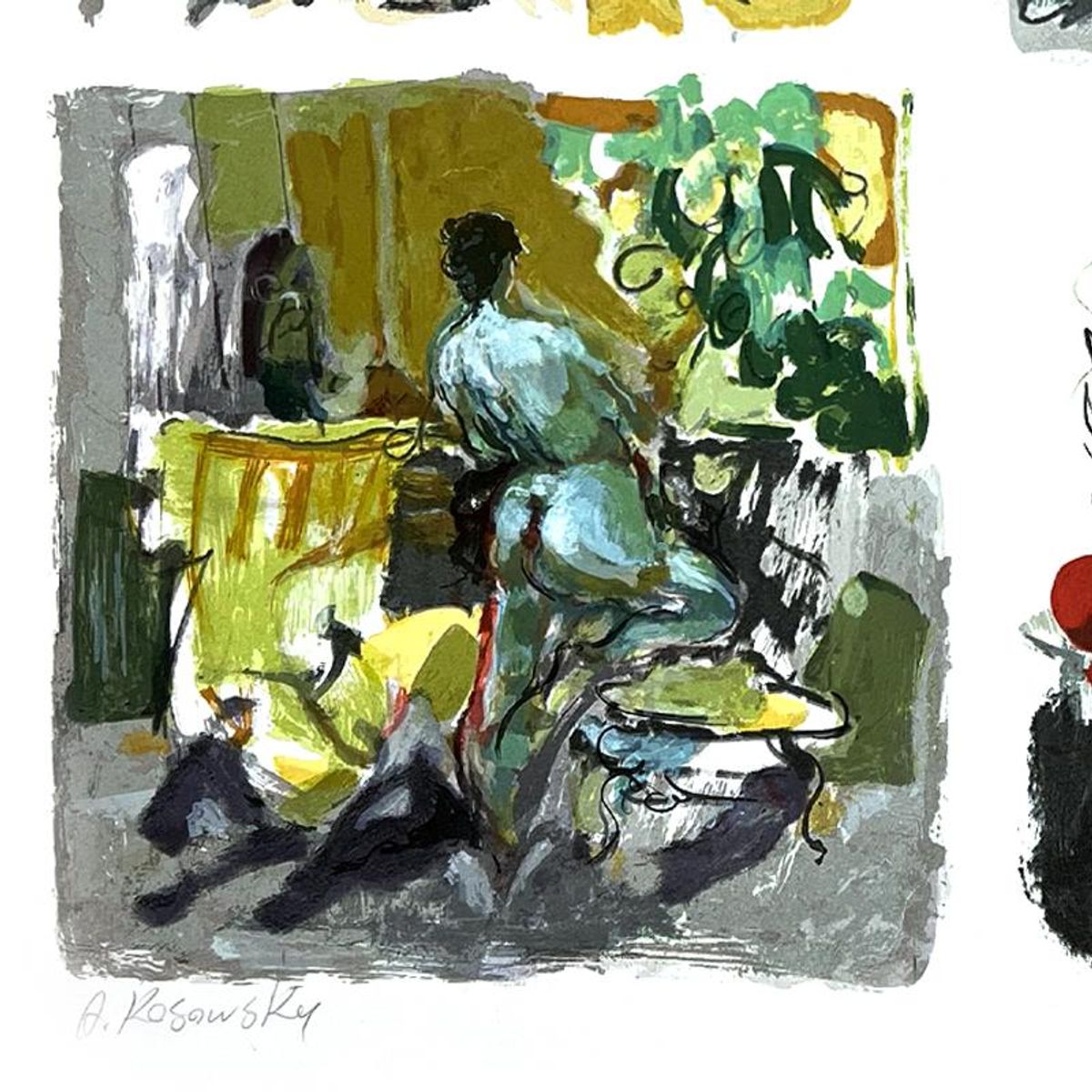 Avinoam Kosowsky, Hand Signed, Numbered Limited Edition with Letter of Authenticity.