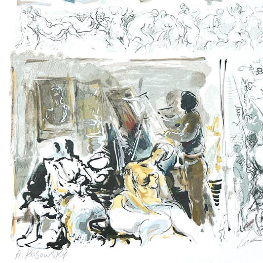 Avinoam Kosowsky, Hand Signed, Numbered Limited Edition with Letter of Authenticity.