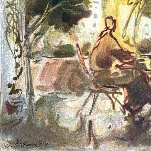 Avinoam Kosowsky, Hand Signed, Numbered Limited Edition with Letter of Authenticity.