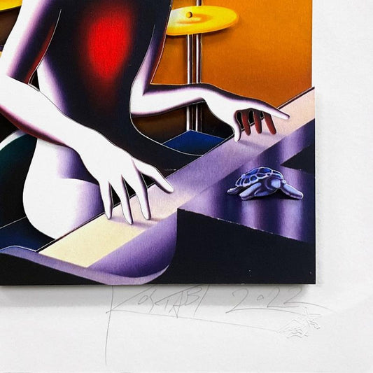 Mark Kostabi, "Metaphysical Harmony" Limited Edition 3D Construction, Numbered and Hand Signed with Letter of Authenticity.