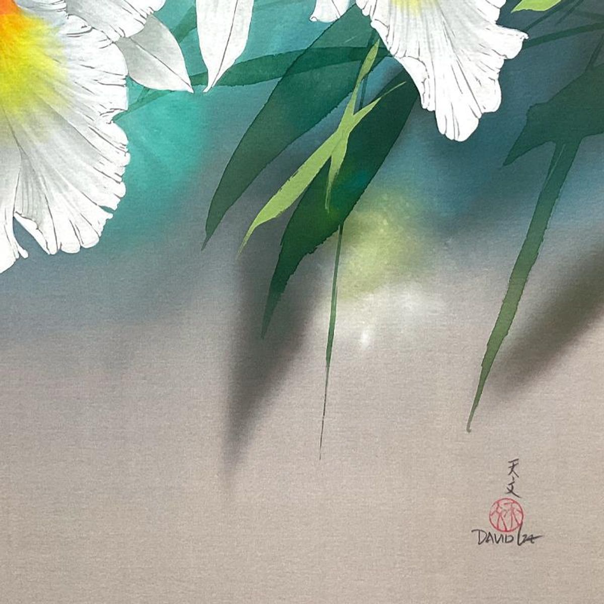 David Lee, "Sweetest Nectar" Limited Edition Serigraph from an AP Edition, Hand Signed with Letter of Authenticity
