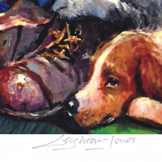 Barry Leighton-Jones (1932-2011), "Hot Dogs" Limited Edition Lithograph, Numbered and Hand Signed with Letter of Authenticity.