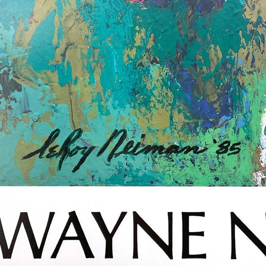 Leroy Neiman (1921-2012), "Wayne Newton" Plate Signed Offset Lithographic Poster