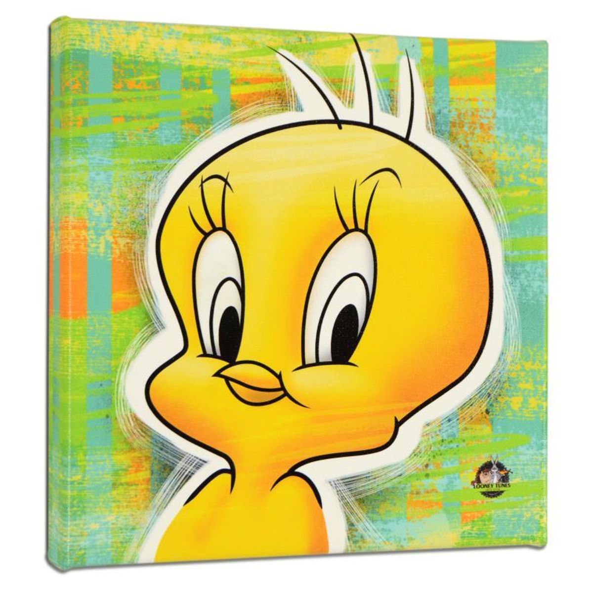 Looney Tunes, "Tweety Bird" Numbered Limited Edition on Canvas with COA. This piece comes Gallery Wrapped.