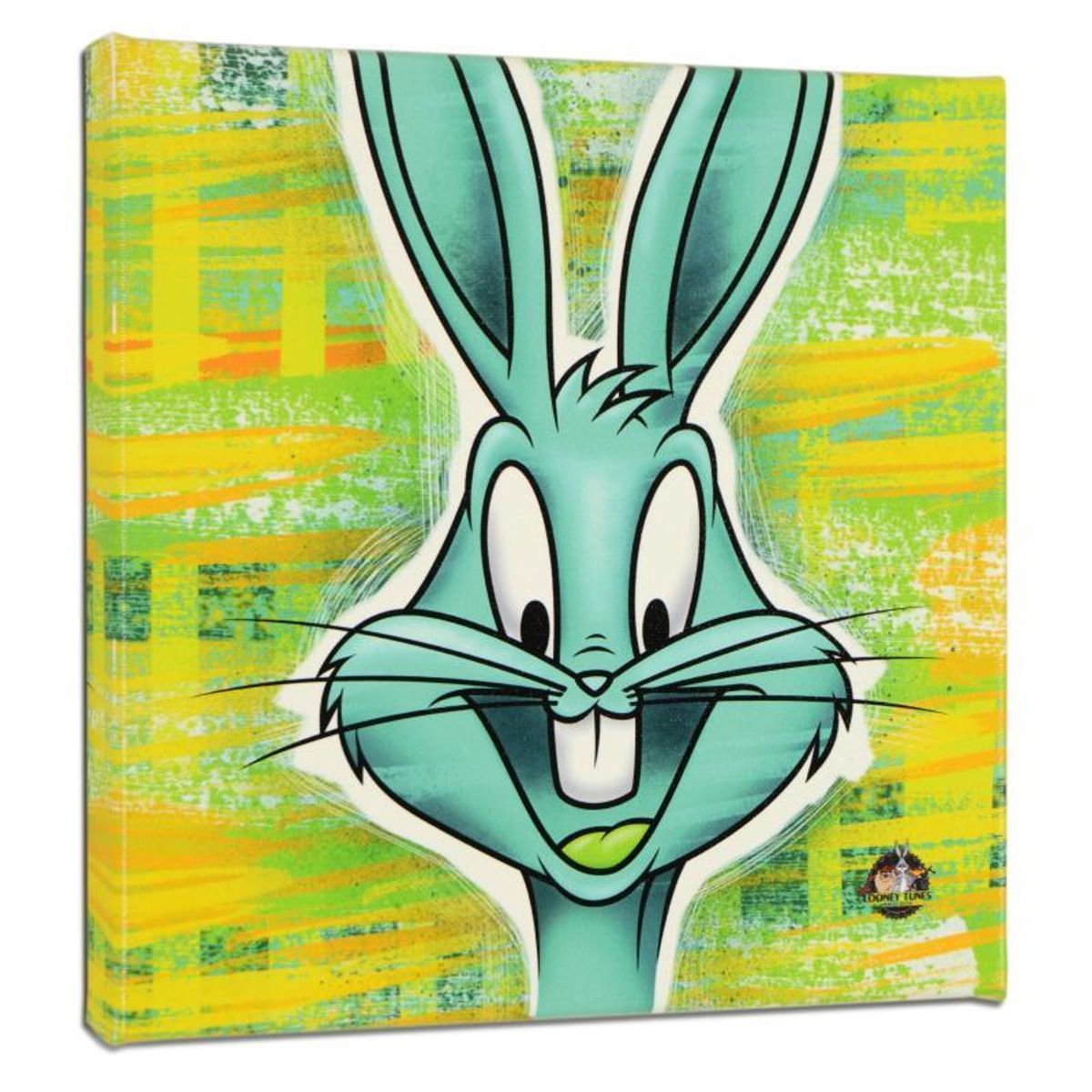 Looney Tunes, "Bugs Bunny" Numbered Limited Edition on Canvas with COA. This piece comes Gallery Wrapped.