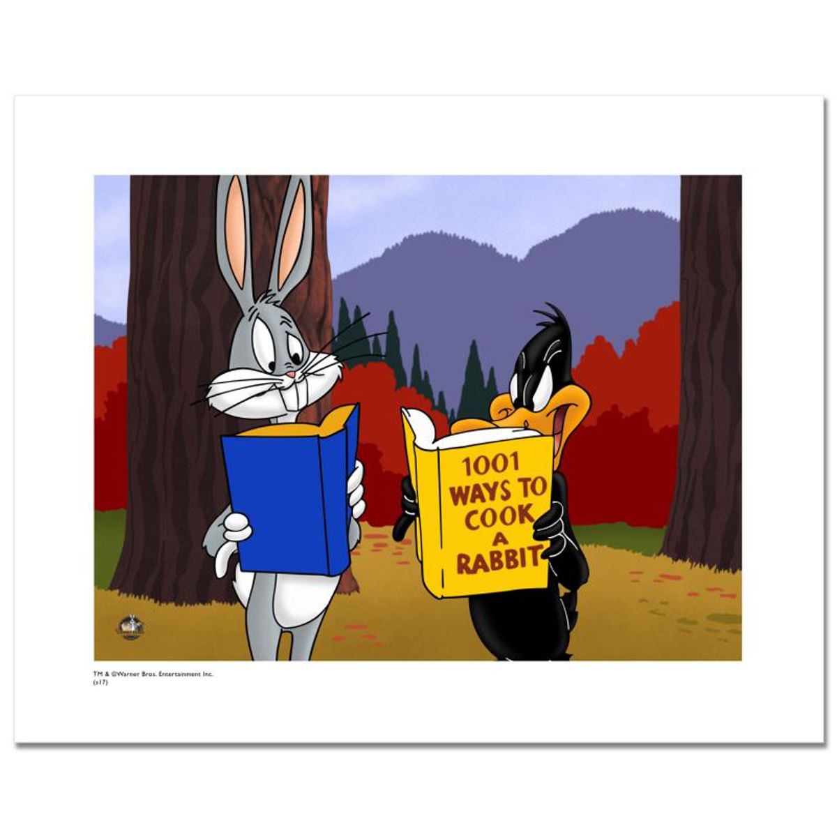 Looney Tunes, "1001 Ways to Cook a Rabbit" Numbered Limited Edition with Certificate of Authenticity.
