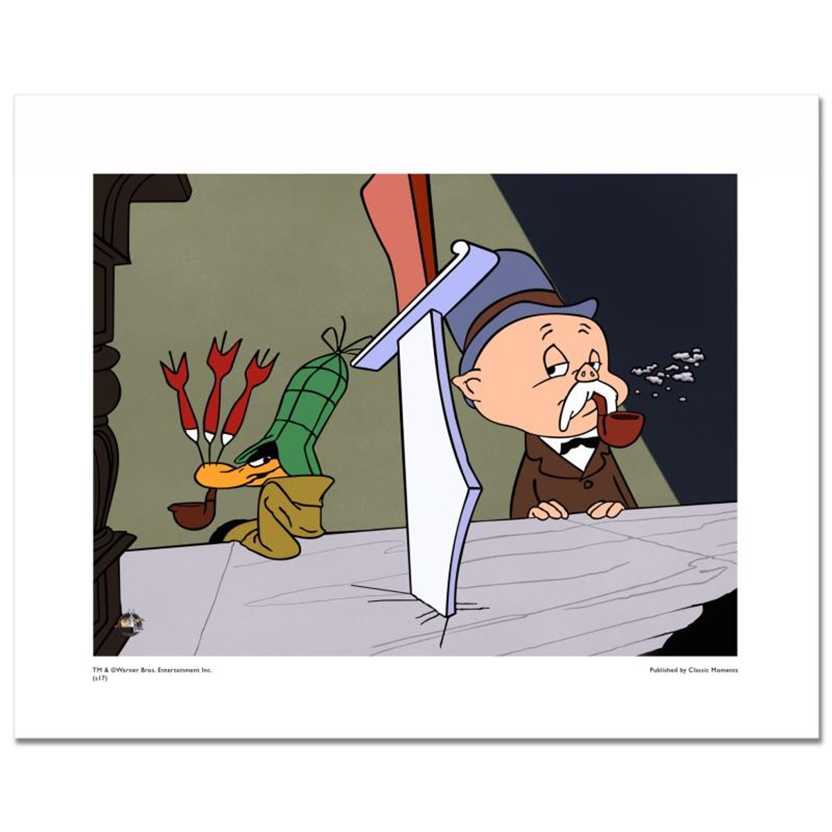 Looney Tunes, "Deduce, You Say!" Numbered Limited Edition with Certificate of Authenticity.