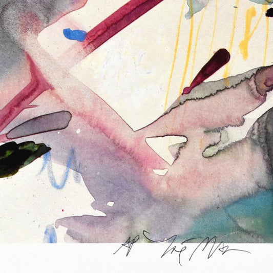 Zoe Mac, "Brooks Delight" Limited Edition Lithograph from an AP Edition, Hand Signed with Letter of Authenticity.