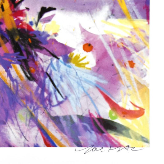 Zoe Mac, "Rhapsody" Limited Edition Lithograph, Numbered and Hand Signed with Letter of Authenticity.