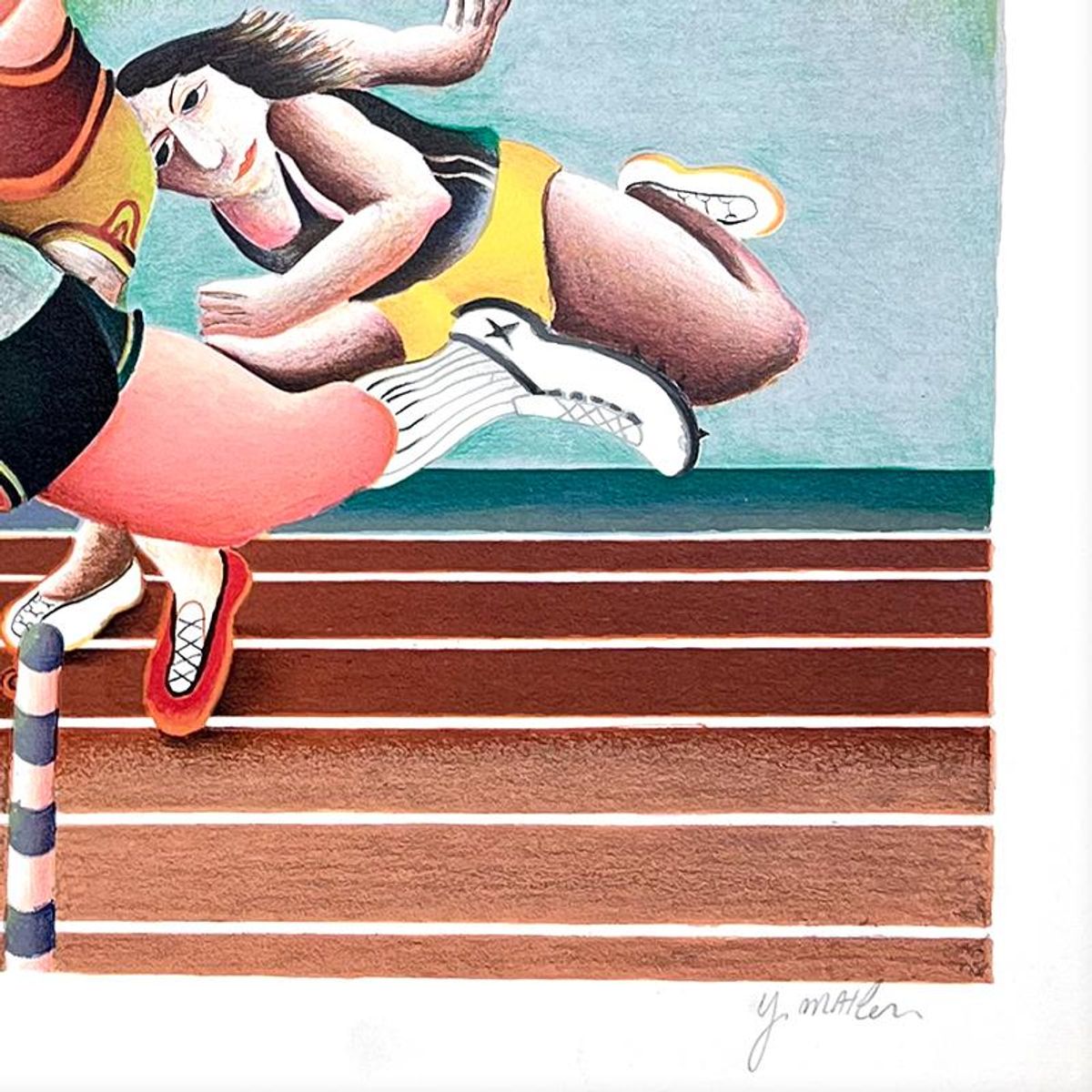 Yuval Mahler, Limited Edition Serigraph, Hand Signed and Numbered with Letter of Authenticity.