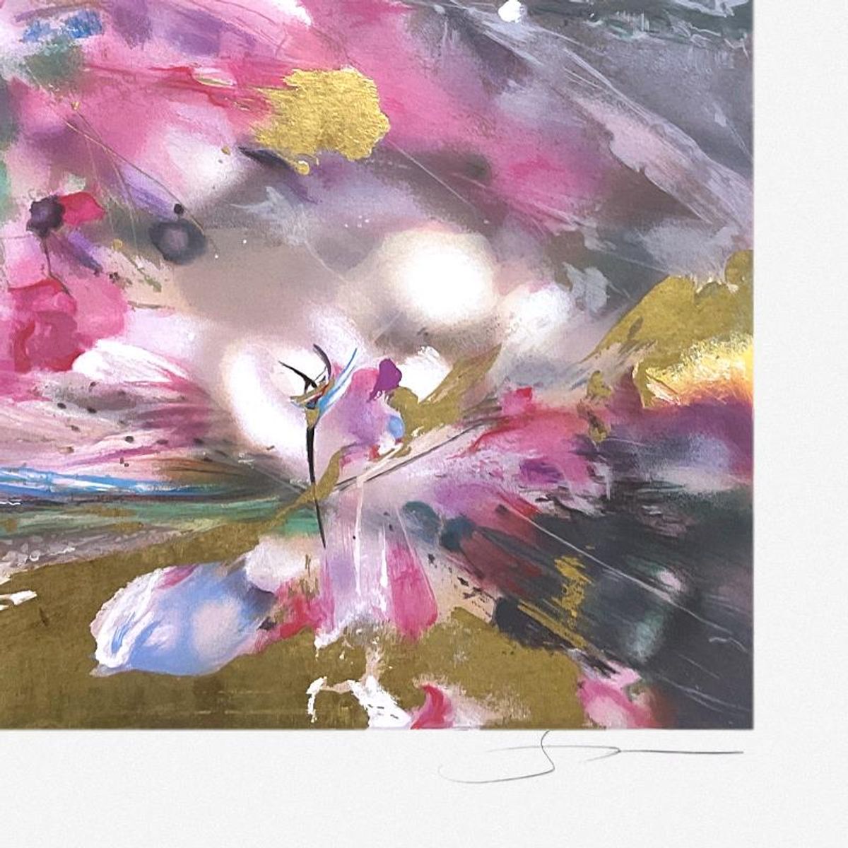 Suzanne Marie, "Passengers" Limited Edition Printer's Proof Serigraph, Numbered and Hand Signed with Letter of Authenticity