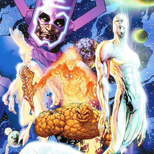 Marvel Comics, "Fantastic Four #545" Numbered Limited Edition Canvas by Michael Turner (1971-2008) with Certificate of Authenticity.