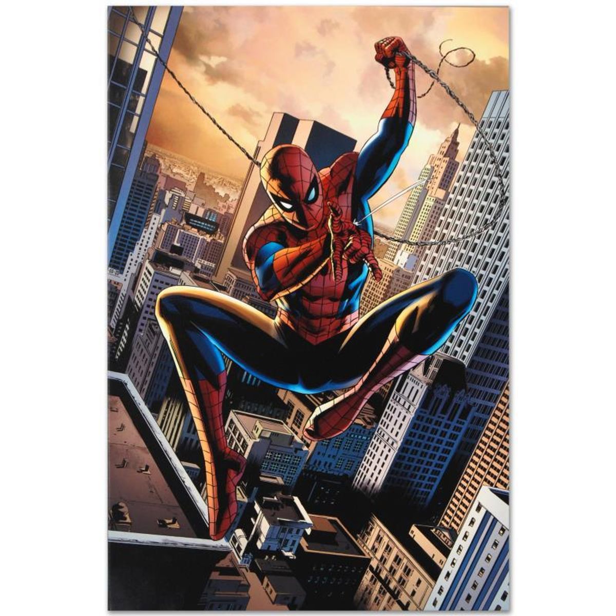 Marvel Comics "Secret War #4" Numbered Limited Edition Giclee on Canvas by Gabriele Dell'Otto with COA.
