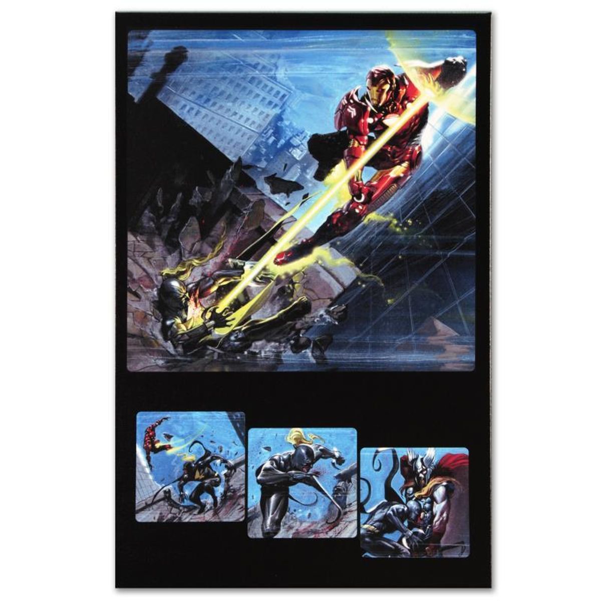 Marvel Comics "Secret War #1" Numbered Limited Edition Giclee on Canvas by Gabriele Dell'Otto with COA.