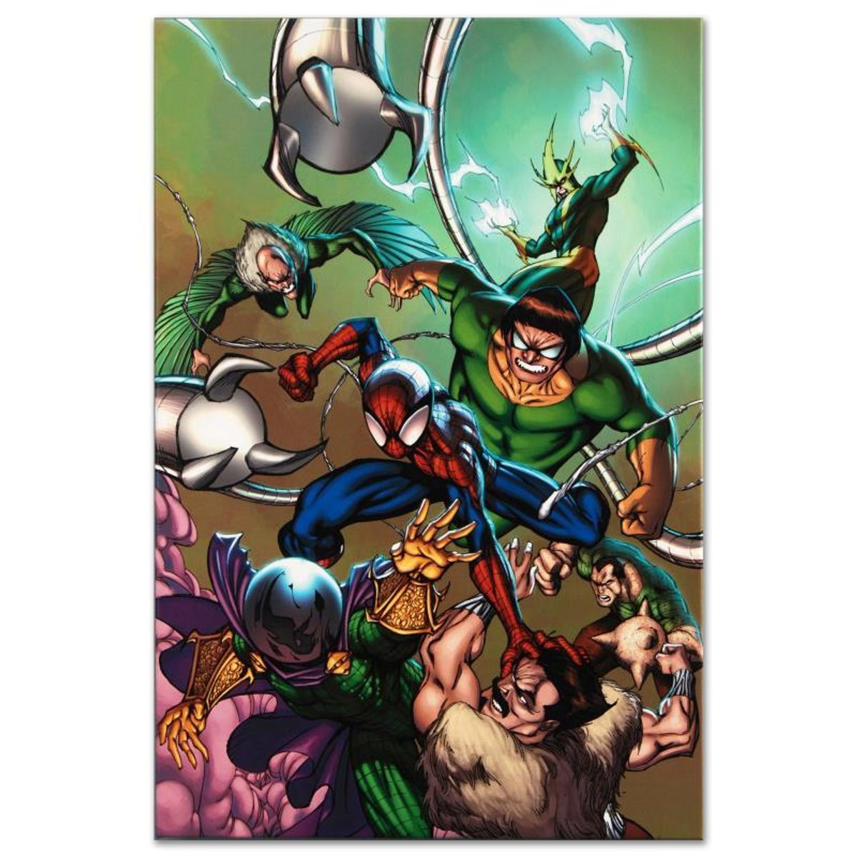 Marvel Comics "Marvel Adventures: Spider-Man #17" Numbered Limited Edition Giclee on Canvas by Cameron Stewart with COA.