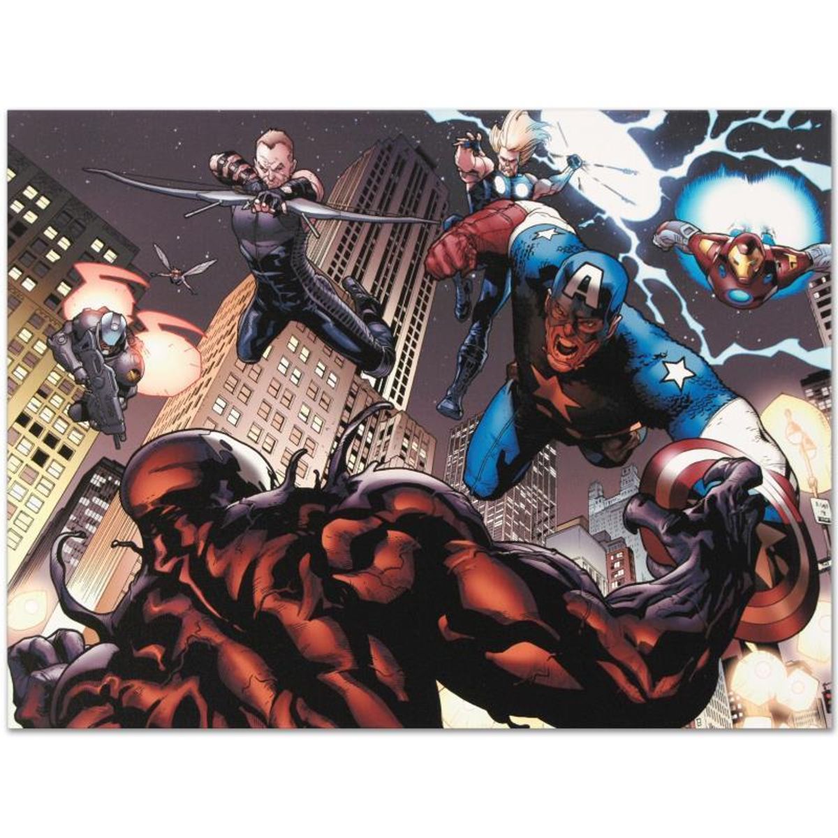 Marvel Comics "Ultimate Spider-Man #126" Numbered Limited Edition Giclee on Canvas by Stuart Immonen with COA.