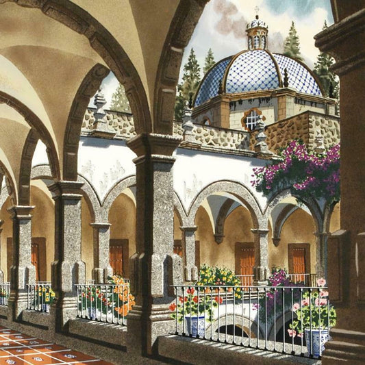 First Light of the Day Limited Edition Serigraph by Juan Medina, Numbered and Hand Signed with Certificate of Authenticity.