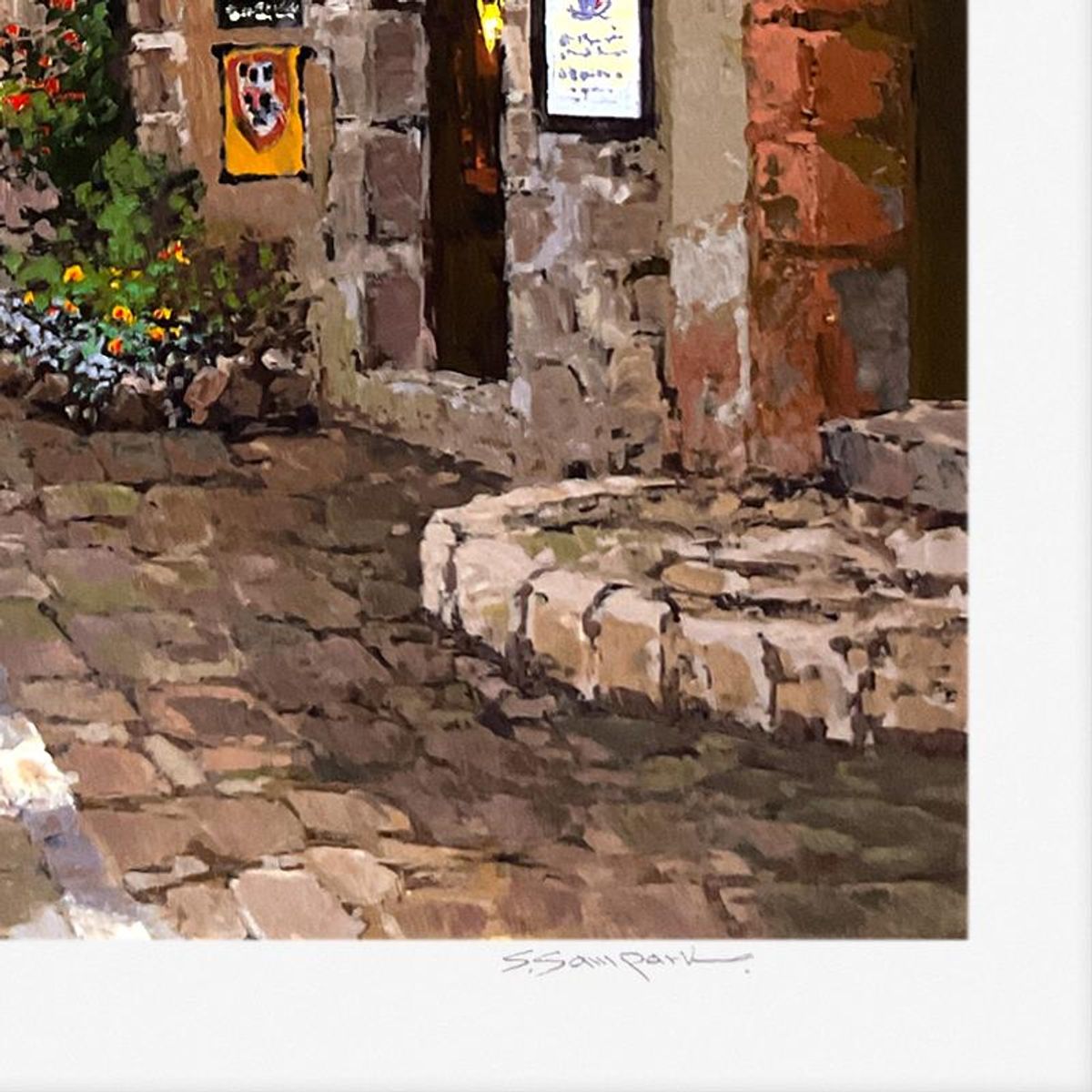 Sam Park, "Morning in Provence" Limited Edition Printer's Proof Serigraph, Numbered and Hand Signed with Letter of Authenticity.