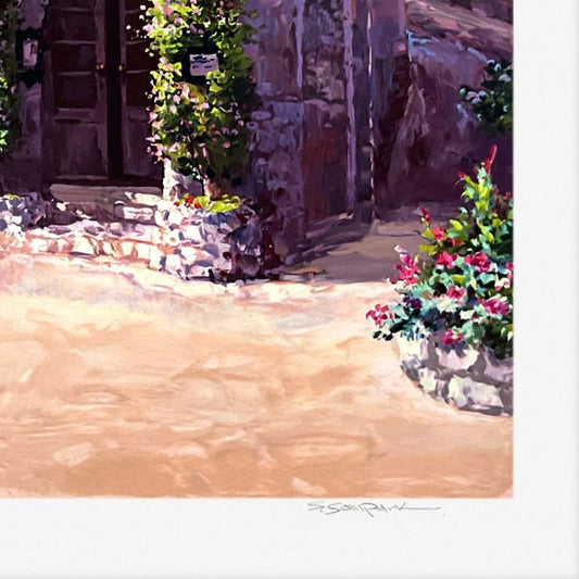 Sam Park, "St Paul De Venice" Limited Edition Printer's Proof Serigraph, Numbered and Hand Signed with Letter of Authenticity.