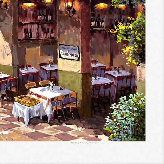Sam Park, "Antica Giacomo" Limited Edition Printer's Proof Serigraph, Numbered and Hand Signed with Letter of Authenticity.