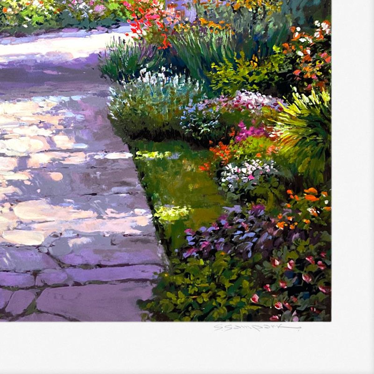 Sam Park, "La Jolla" Limited Edition Printer's Proof Serigraph, Numbered and Hand Signed with Letter of Authenticity.