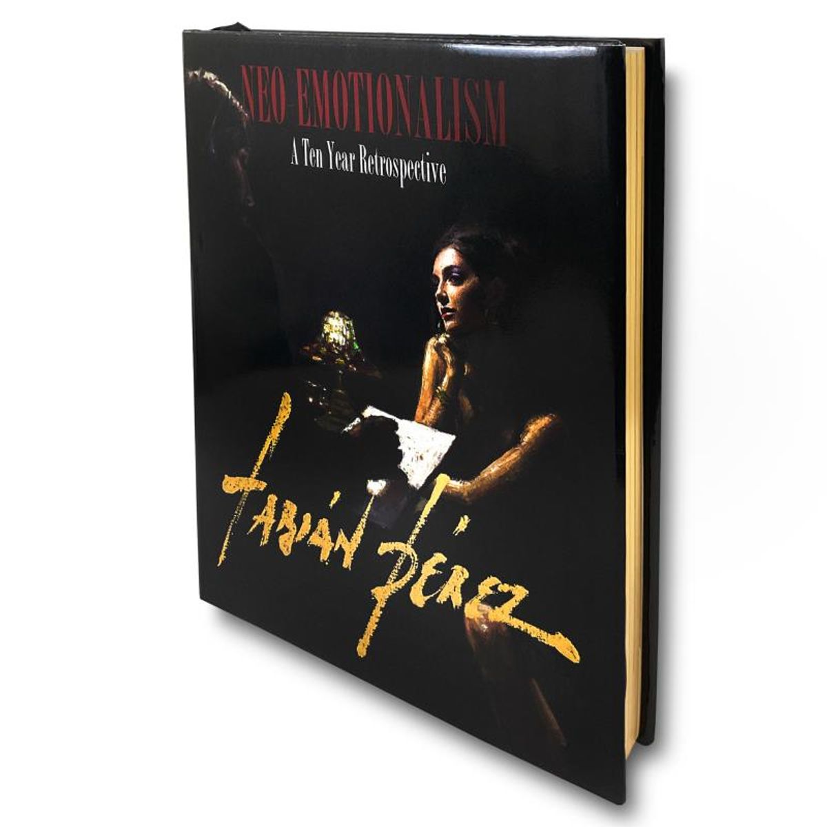 Fabian Perez, "Neo Emotionalism: A 10 Year Retrospective" Leather Bound Fine Art Book