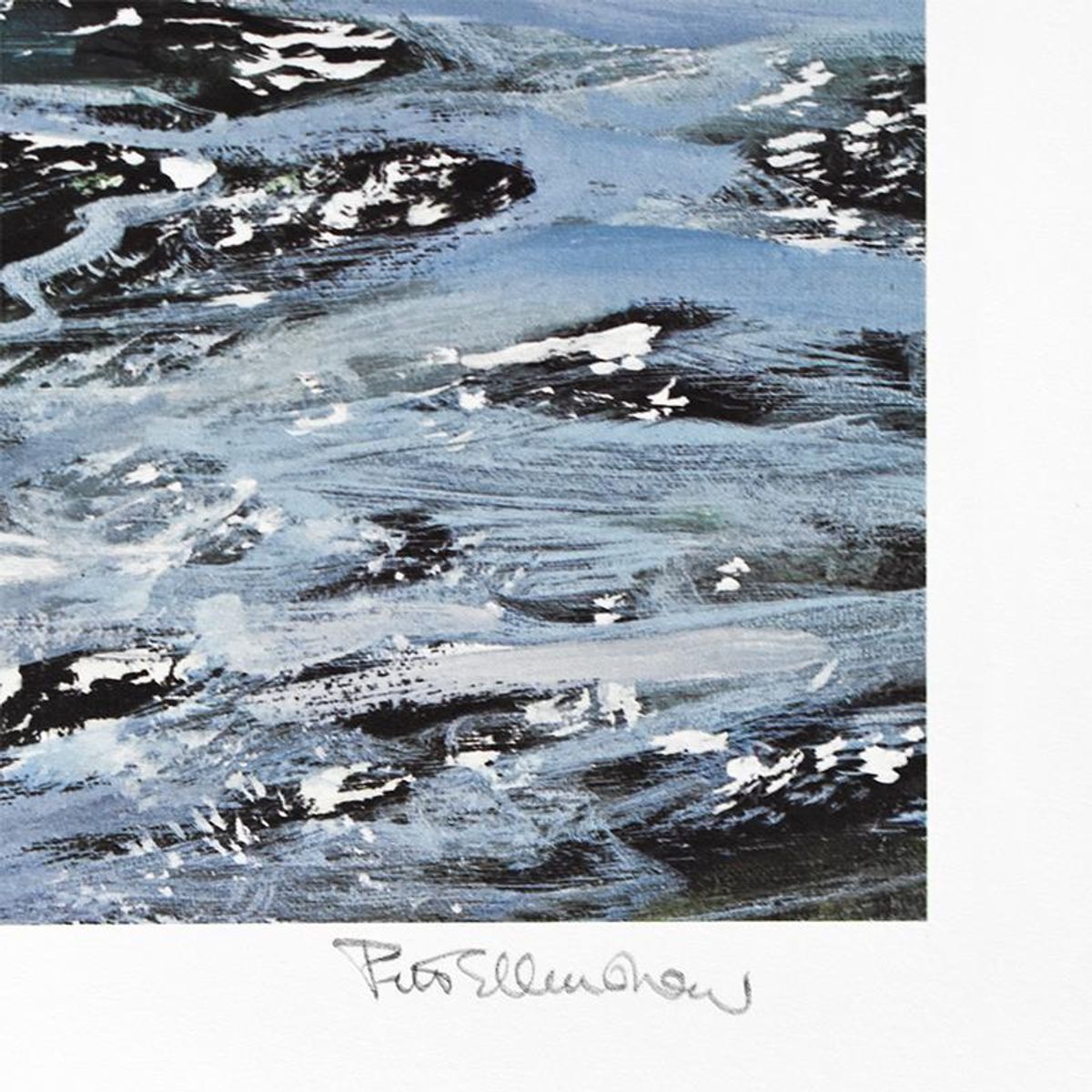 Peter Ellenshaw (1913-2007), "Big Sur" Limited Edition Lithograph, Numbered and Hand Signed with Letter of Authenticity.