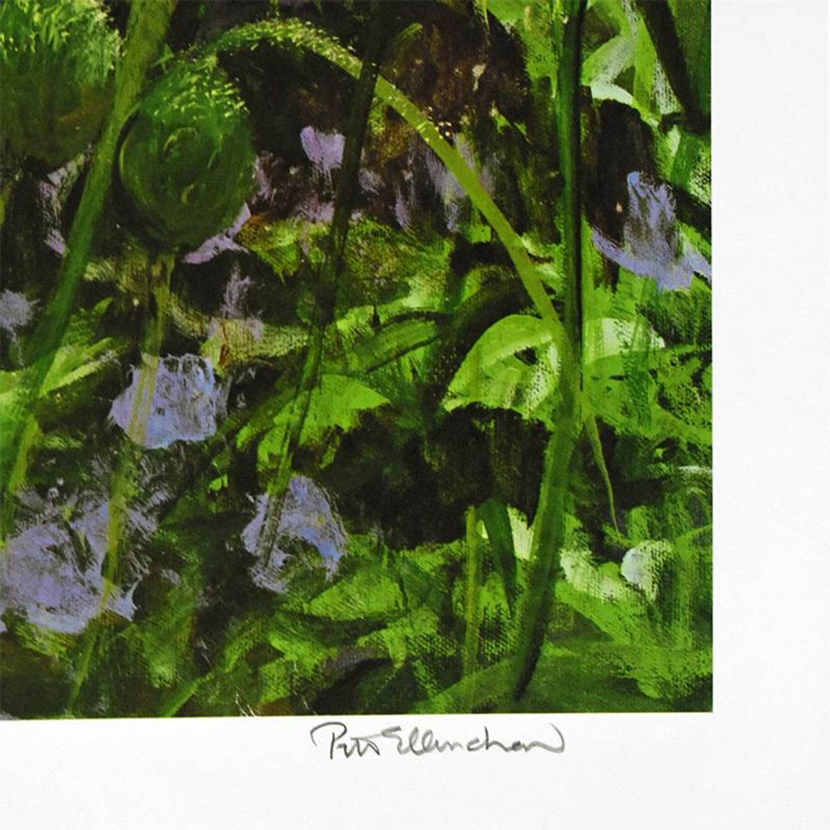 Peter Ellenshaw (1913-2007), "Poppies By The Lake" Limited Edition Lithograph, Numbered and Hand Signed with Letter of Authenticity.