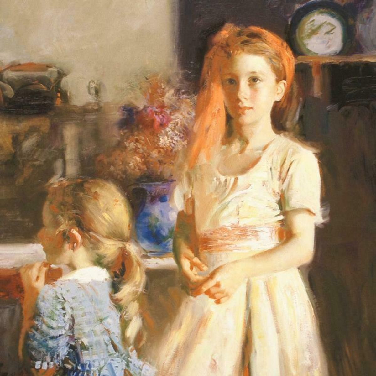 Pino (1939-2010) "Best Friends" Limited Edition Giclee. Numbered and Hand Signed; Certificate of Authenticity.