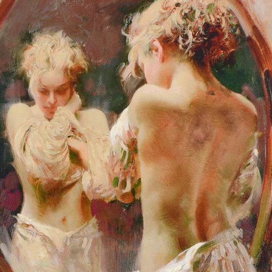 Pino (1939-2010), "Contemplation" Limited Edition Hand Embellished Giclee on Canvas. Numbered and Hand Signed with Certificate of Authenticity.